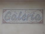 Galeria-Mosaic at the entrance of my Garage-Gallery