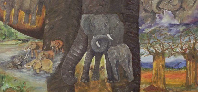 Elefanten- Totem